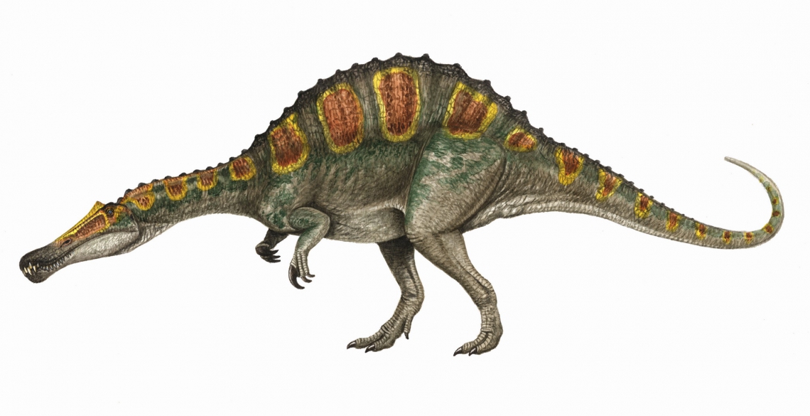 Paleoarte do Irritator challengeri