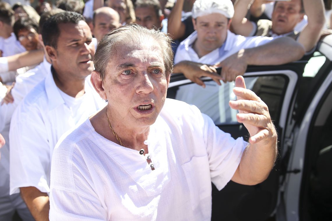 João de Deus foi preso em 16 de dezembro de 2018, condenado a 19 anos e quatro meses em regime fechado (Foto: Marcelo Camargo/Agência Brasil)