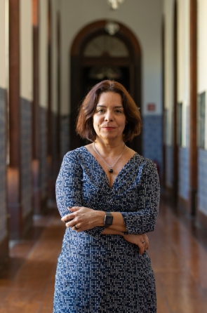 Denise Pires, reitora da Universidade Federal do Rio de Janeiro (Foto: Diogo Vasconcellos (Coordcom/UFRJ))
