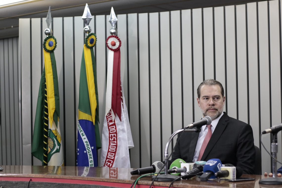 ￼TOFFOLI está no centro das principais discussões da Corte no 2º semestre (Foto: Alex Gomes/especial para O Povo)