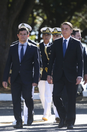 Rompimento entre Moro e Bolsonaro fez ressurgir método que andava sumido (Foto: Antonio Cruz/ Agência Brasil)