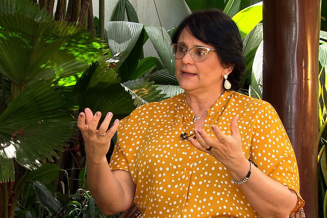Ministra da Mulher, da Família e dos Direitos Humanos, Damares Alves