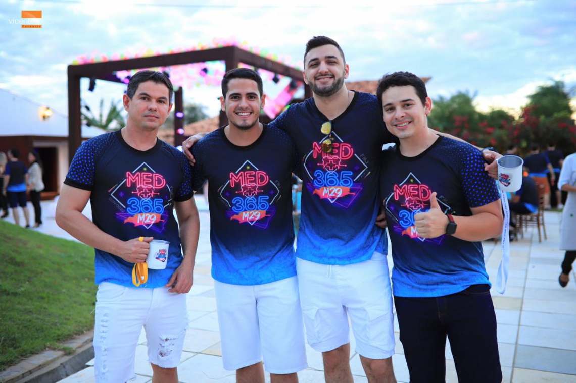 Adalberto C. Sampaio, Sávio Silveira, Igor Rayan e Amon Vitorino
