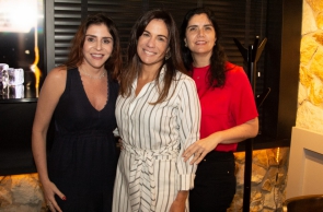Cristiane Faria, Ana Virgínia Martins e Natasha Martins