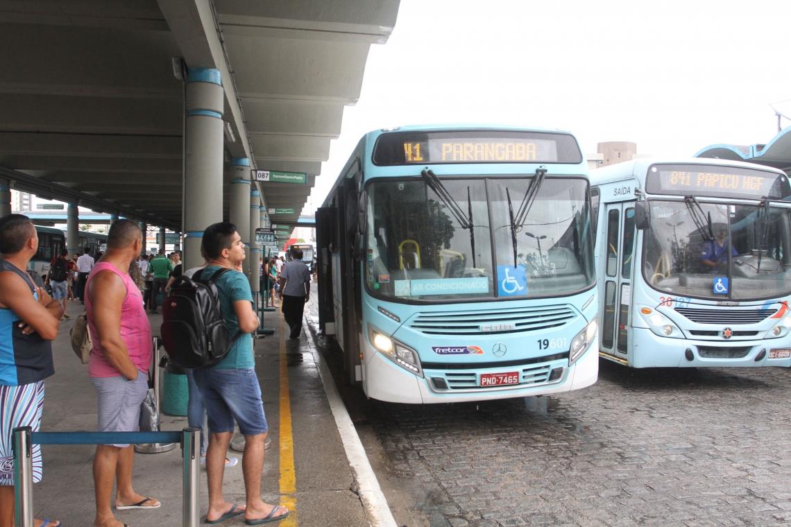 Transporte coletivo em Fortaleza e a margem curta de mobilidade dos empresários do setor (Foto: O POVO)