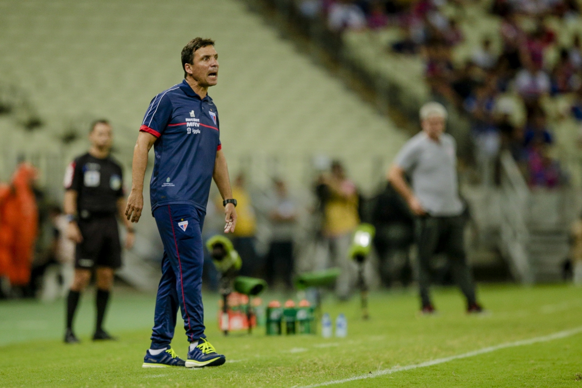 Zé Ricardo, técnico do Fortaleza (Foto: AURELIO ALVES)