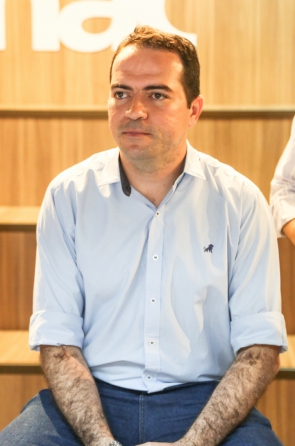 Presidente do Fortaleza Marcelo Paz e diretoria recebem convidados hoje para lançamento do livro Leão 100 anos (Foto: JOAO FILHO TAVARES)