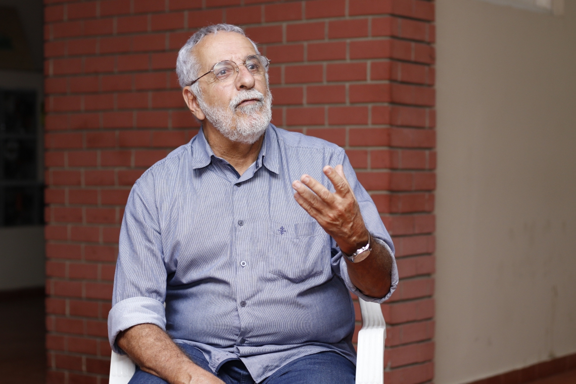 Sérgio Rêdes, ex-atleta, ex-técnico, educador físico, professor, escritor e colunista do O POVO