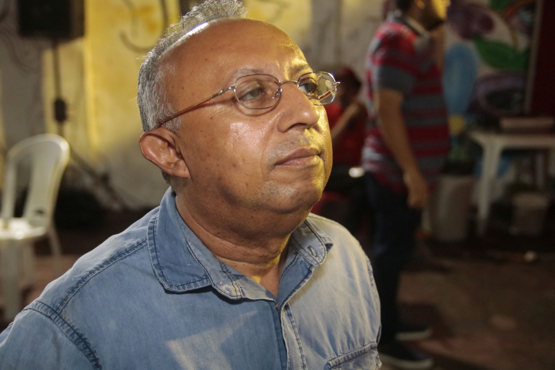 FORTALEZA, CE, BRASIL, 08-09-2019: Raimundinho, candidato à presidente municipal do PT Fortaleza. Eleição na sede do PT em Fortaleza. (Foto: Júlio Caesar/O POVO)