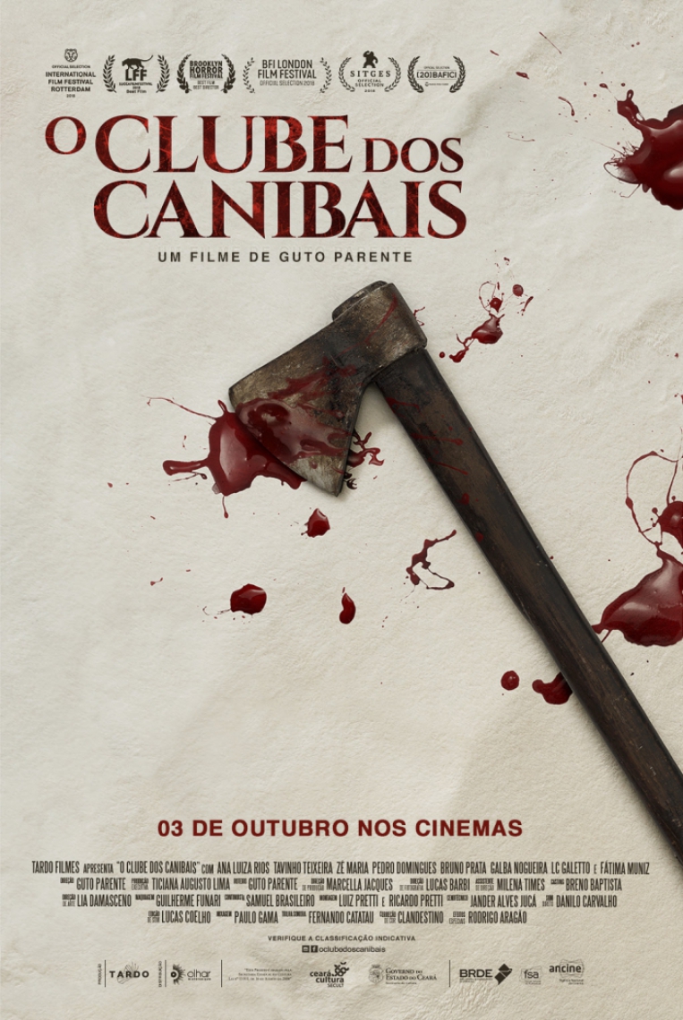 Foto: Divulgação Cartaz do filme "Clube dos Canibais"