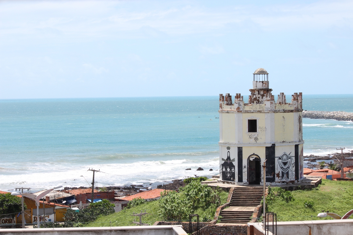 Farol do Mucuripe em Fortaleza, ponto histórico da capital do Ceará 