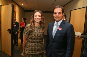 Emília Buarque e Paulo Uebel