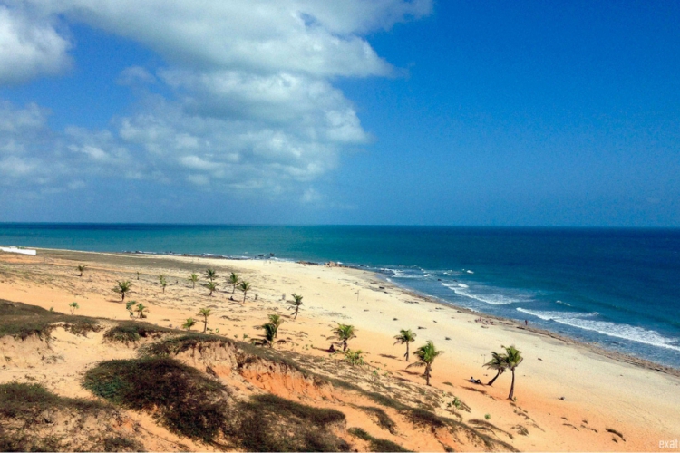 Foto: A PRAIA fica na vila de Jericoacoara