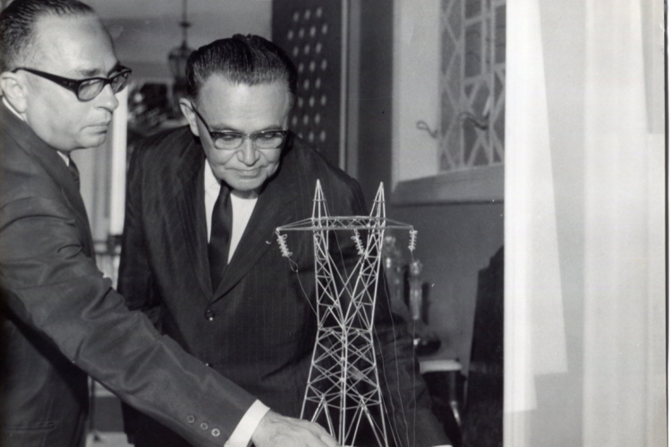 Virgílio Távora mantinha uma relação de proximidade ao presidente Castelo Branco à época do golpe de 1964(Foto: Arquivo Nacional)