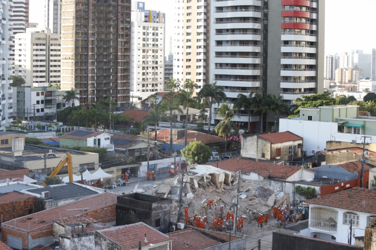 ENTORNO de onde ficava o Edifício Andréa(foto: FCO FONTENELE)