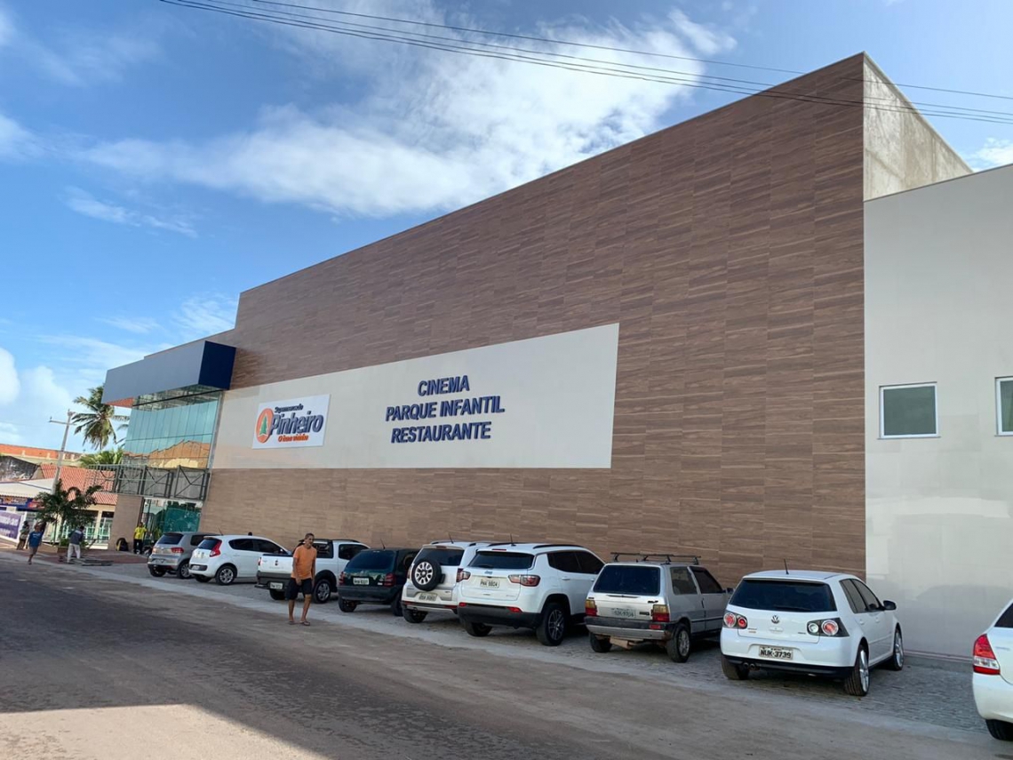 A loja de Acaraú é a segunda que o Supermercado Pinheiro inaugura no Ceará neste ano. Em setembro, foi aberta a unidade Praia de Iracema, em Fortaleza (Foto: Divulgação)