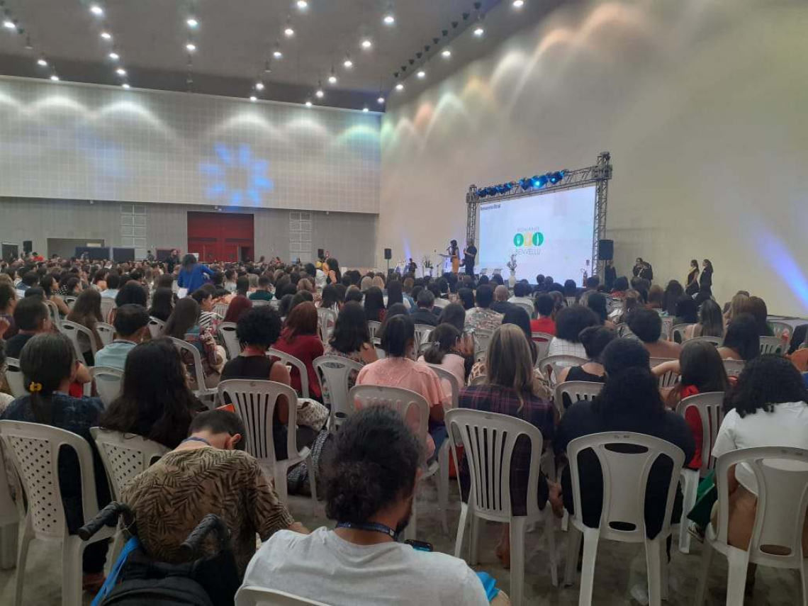 A sexta edição do Congresso Nacional de Educação (Conedu) acontece no Centro de Eventos do Ceará (Foto: IZADORA PAULA)