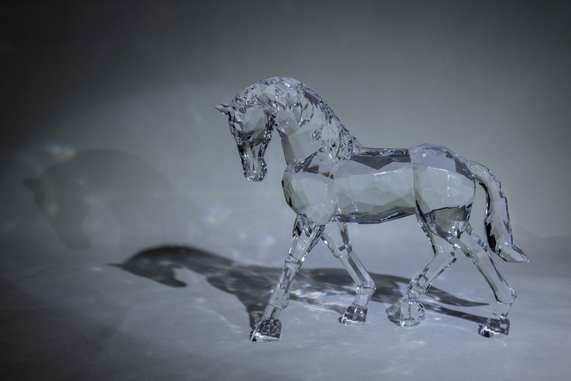 Souvenir or toy Crystal Horse (Foto: Getty Images/Andrey Nikitin)