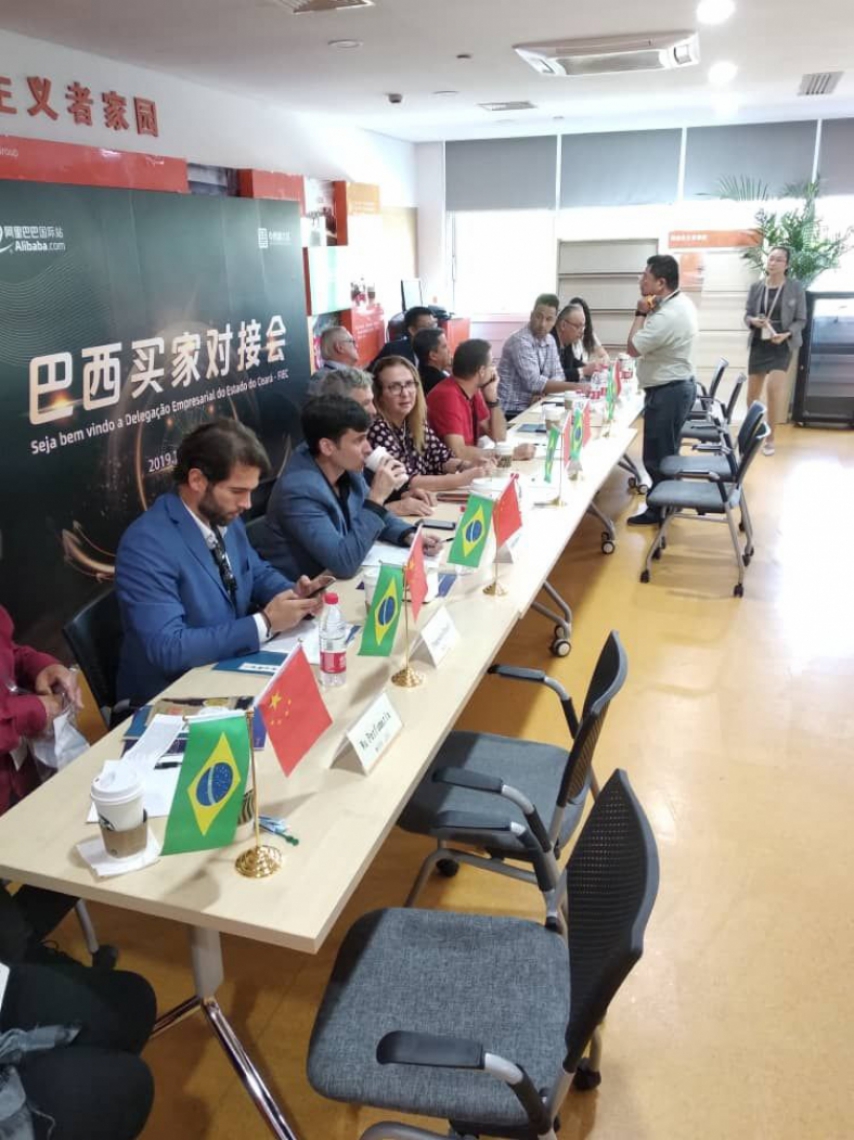 Missão de empresários cearenses na Canton Fair 2019 (Foto: DIVULGAÇÃO)