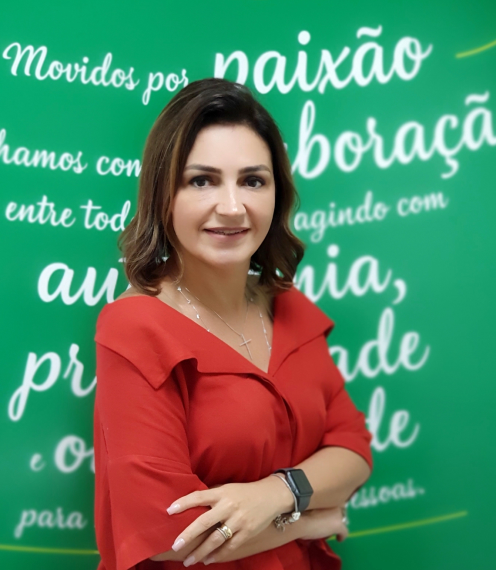Luanna Rodrigues é gerente de Recursos Humanos da Unimed Fortaleza, empresa Parceira de Gestão da Associação Brasileira de Recursos Humanos Seccional Ceará (ABRH-CE) (Foto: arquivo pessoal)