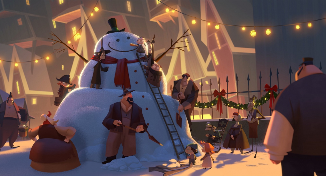 O filme narra a história do Papai Noel e o surgimento da lenda (Foto: Reprodução Netflix)