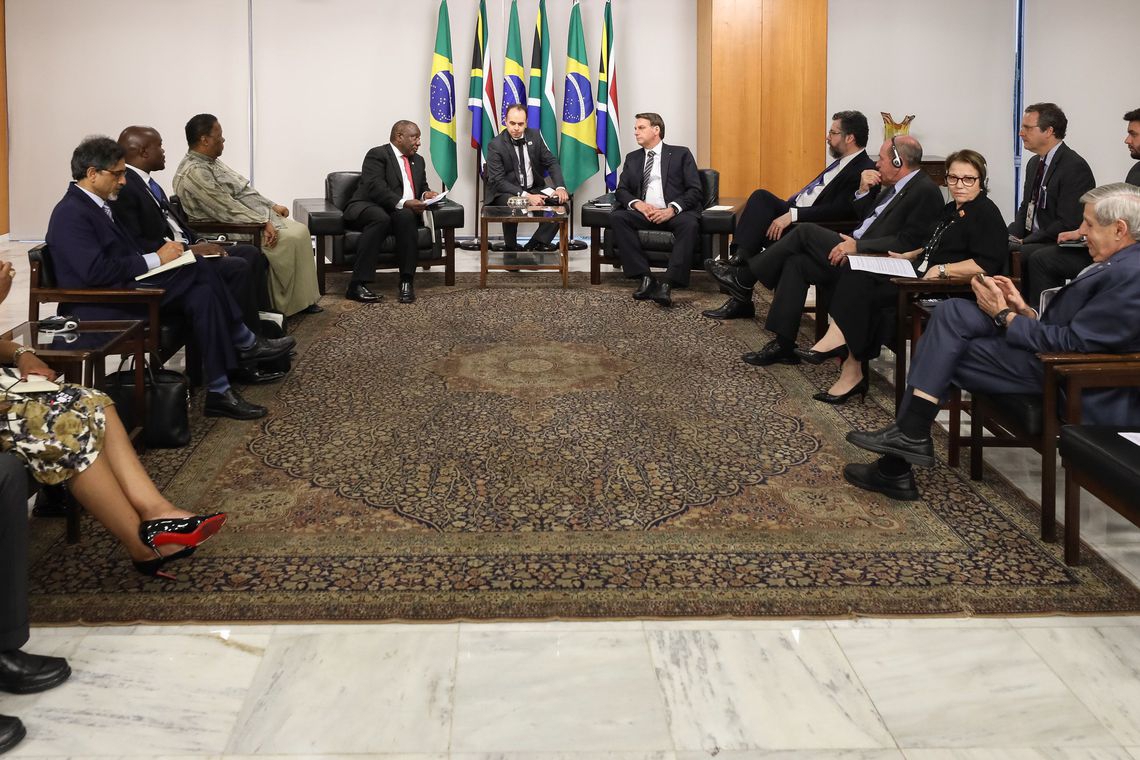￼ ENCONTRO dos líderes dos países 
que compõem o Brics (Foto: Marcos Correa/Agência Brasil)