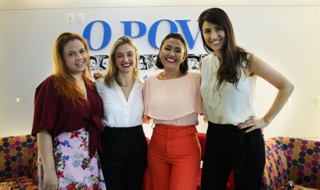 Raquel Franklin, Paula Lima, Silvia Vasconcelos e Lia Quinderé