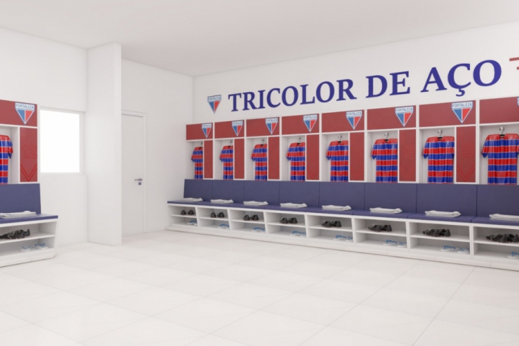 O projeto dos novos vestiários no Pici