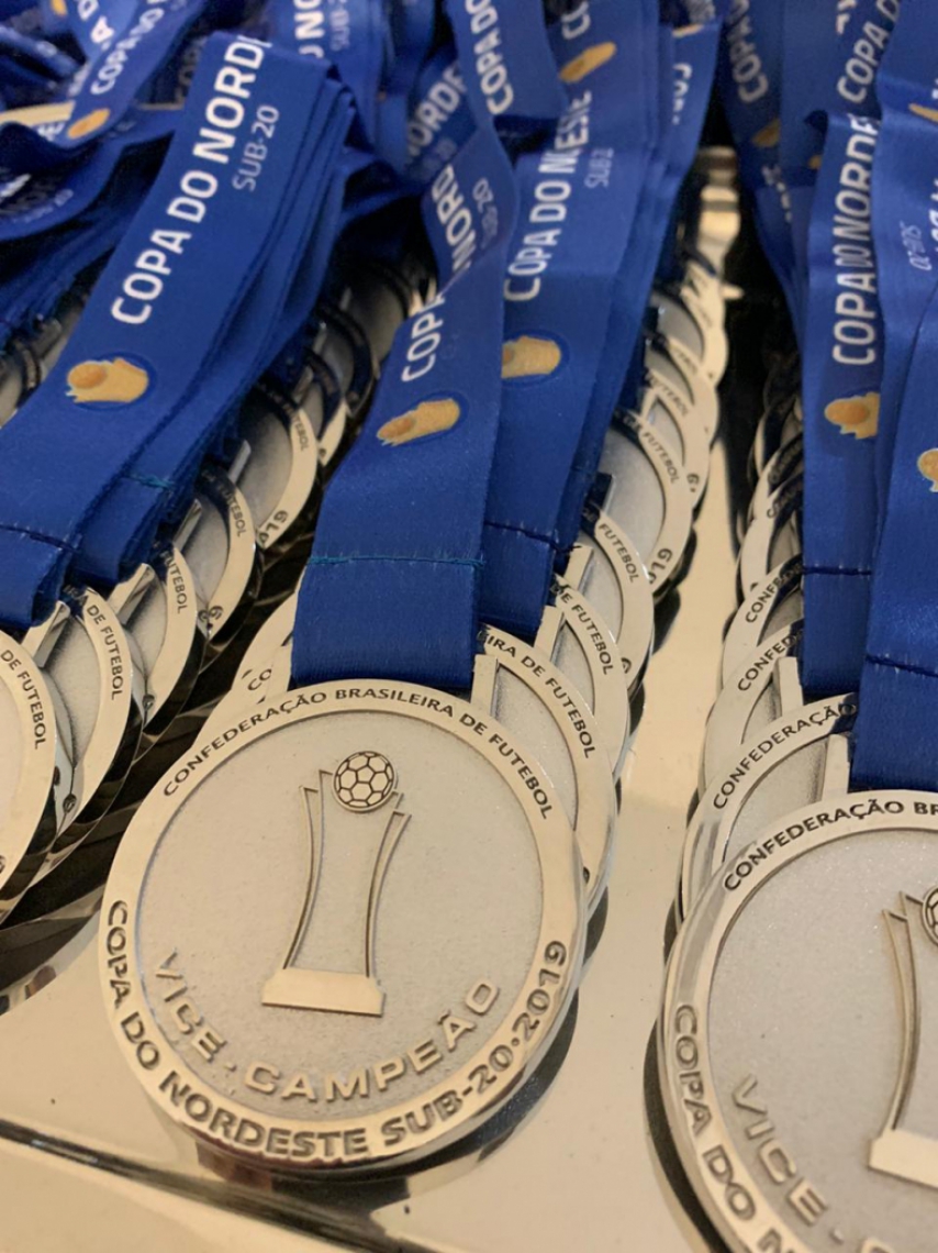 Ceará ficou com as medalhas de prata (Foto: Reprodução / Copa do Nordeste)
