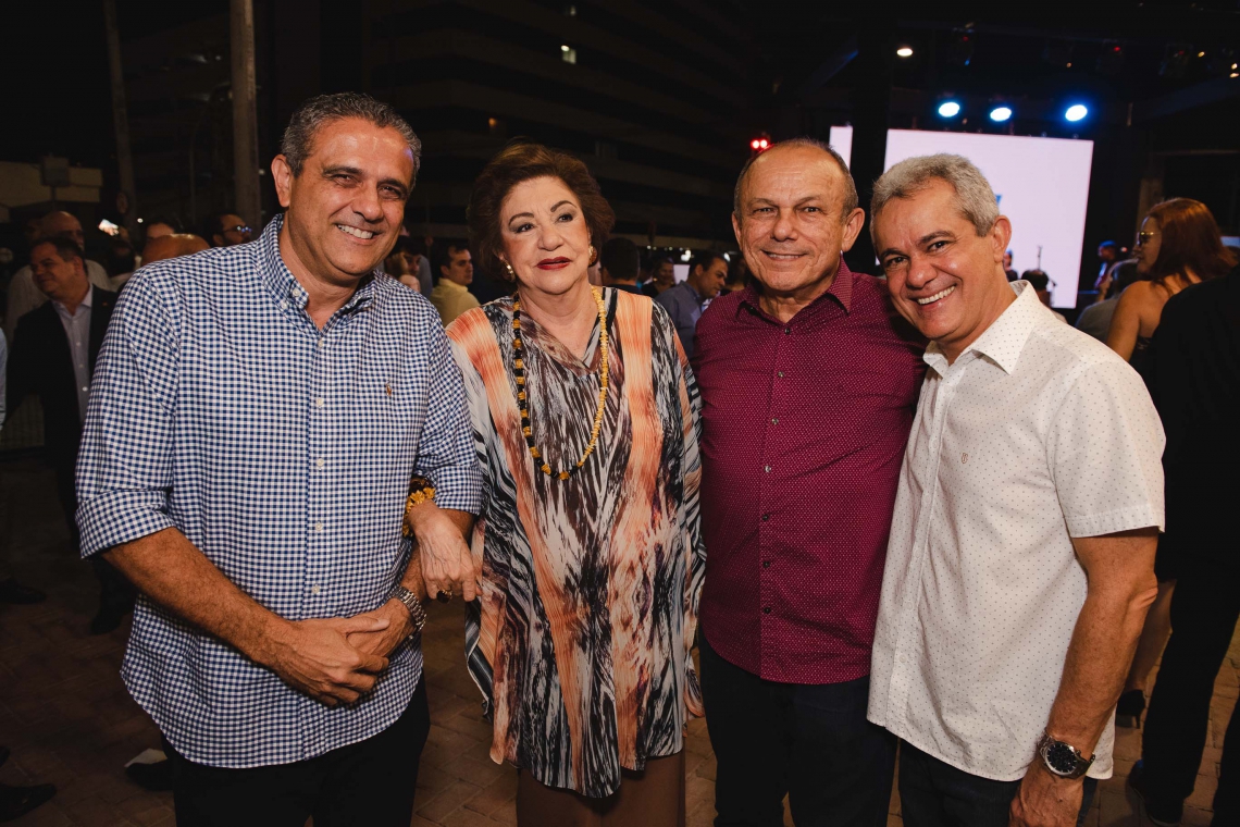 André Verçosa, Maria José Campos, Onório Pinheiro e José Alves (Zenir) (Foto: divulgação)
