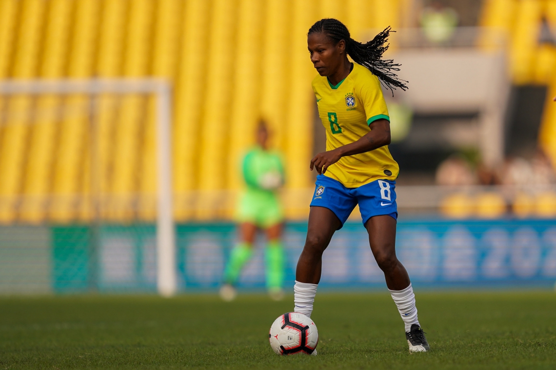 Formiga, jogadora da seleção feminina de futebol (Foto: Daniela Porcelli/CBF)