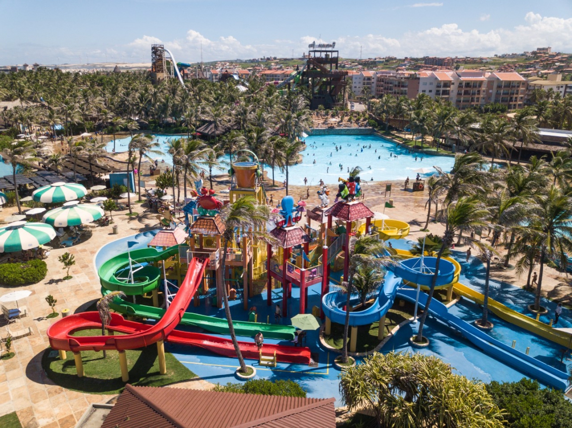 O Submerso é a grande aposta do Beach Park para este período de alta estação, quando o equipamento turístico recebe mais pessoas (Foto: Divulgação/Beach Park)