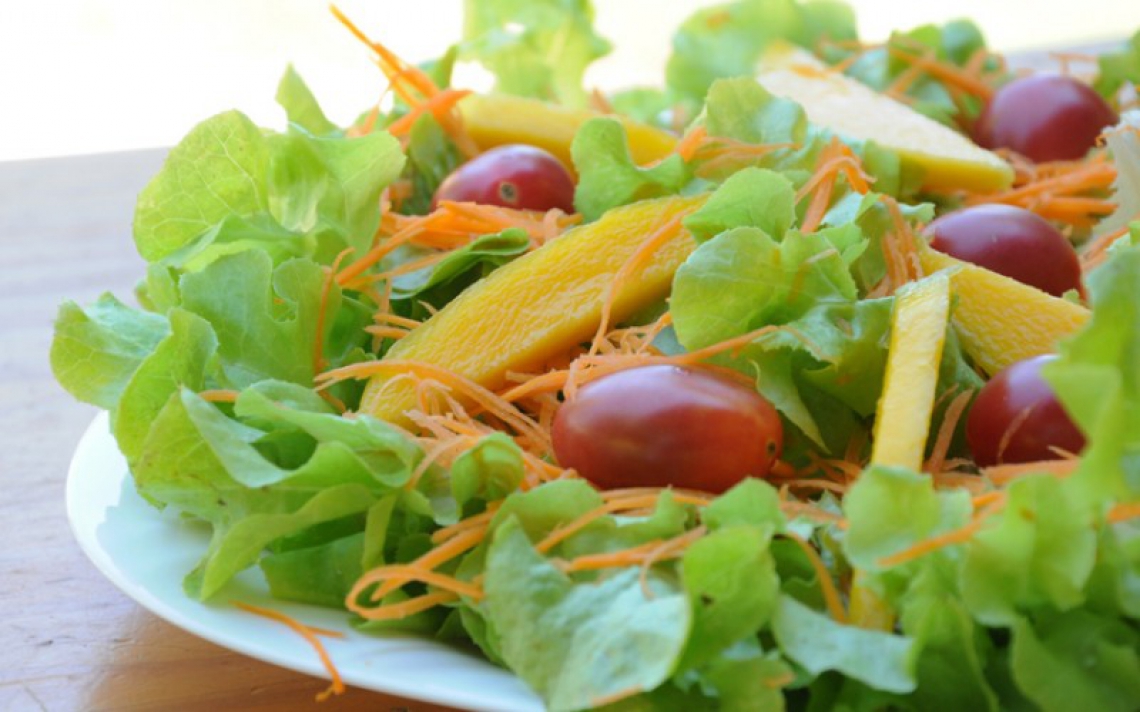 Salada refrescante  (Foto: divulgação)
