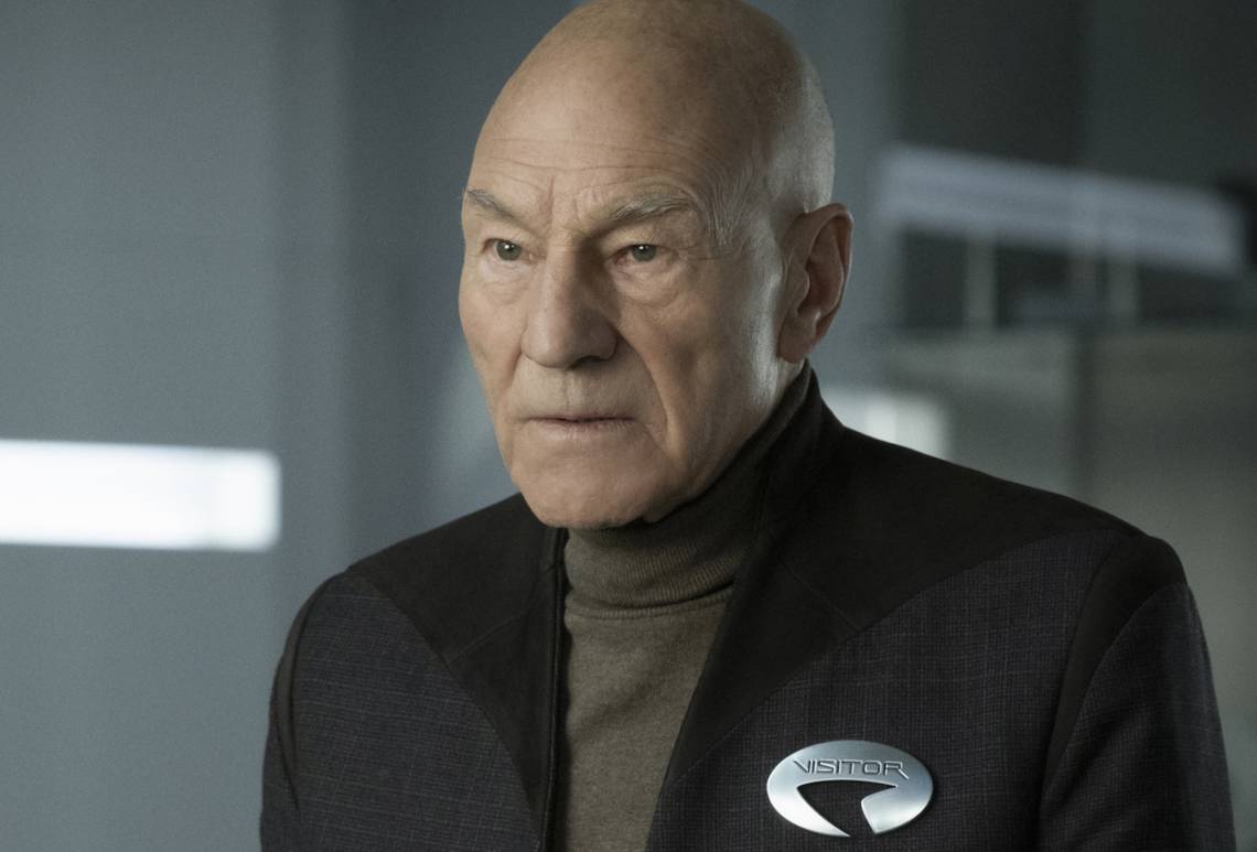Sir Patrick Stewart como Jean-Luc Picard (Foto: CBS/ divulgação)