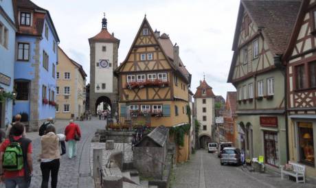 Rothenburg ob der Tauber é a cidade mais famosa da Rota Romântica alemã 