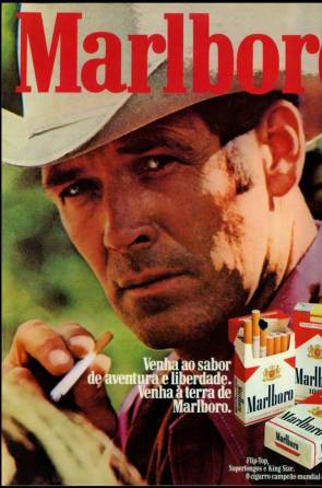 Robert Norris, que nunca fumou, foi o símbolo da marca Marlboro durante 12 anos. Ele aparecia com uma foto de chapéu de cowboy e a acender um cigarro — o Malboro Man. A função dele era associar a marca ao público masculino. Norris dizia aos filhos que nunca dejearia vê-los fumar