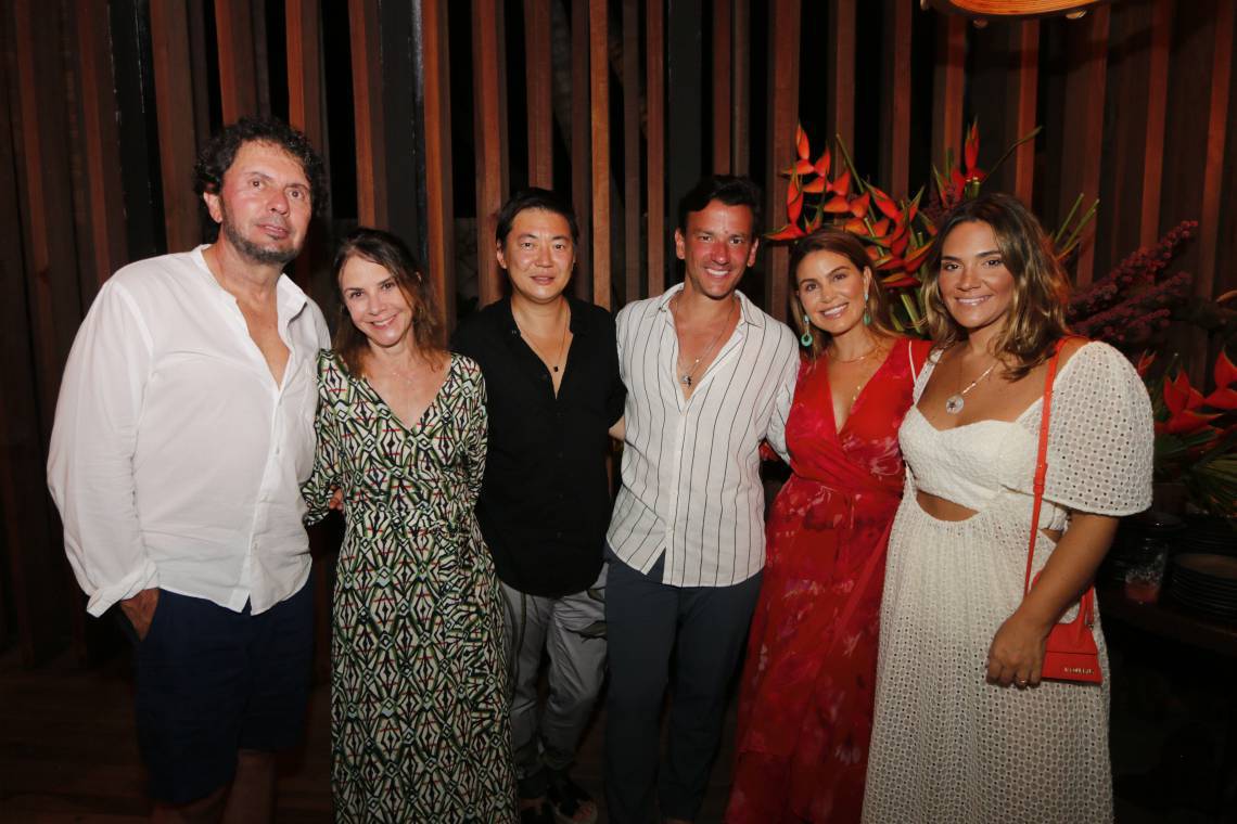 João Armentano e Criz, Alex Hanazaki, Yuri Serodio, Bru Cardoso e Bel Pimenta  (Foto: fotos DIVULGAÇÃO)