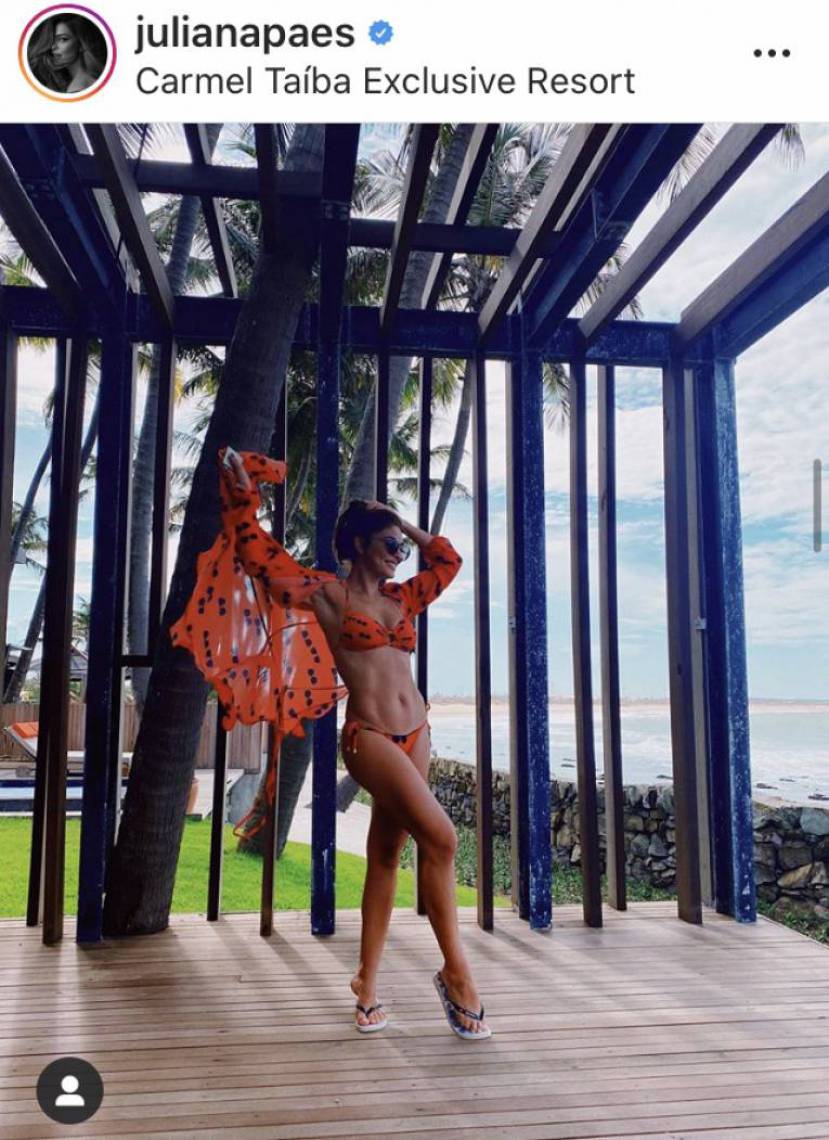 Juliana Paes faz ensaio e posta no Instagram