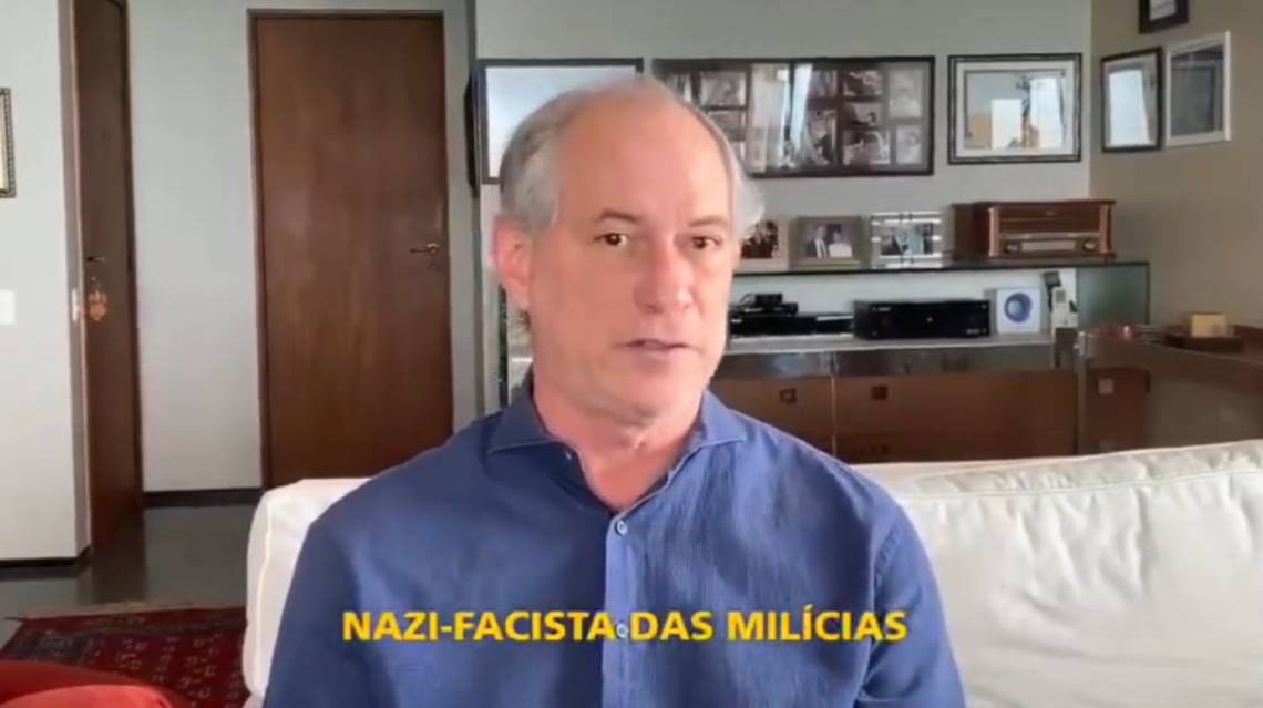 Ciro Gomes gravou novas críticas a Bolsonaro (Foto: REPRODUÇÃO/VÍDEO)