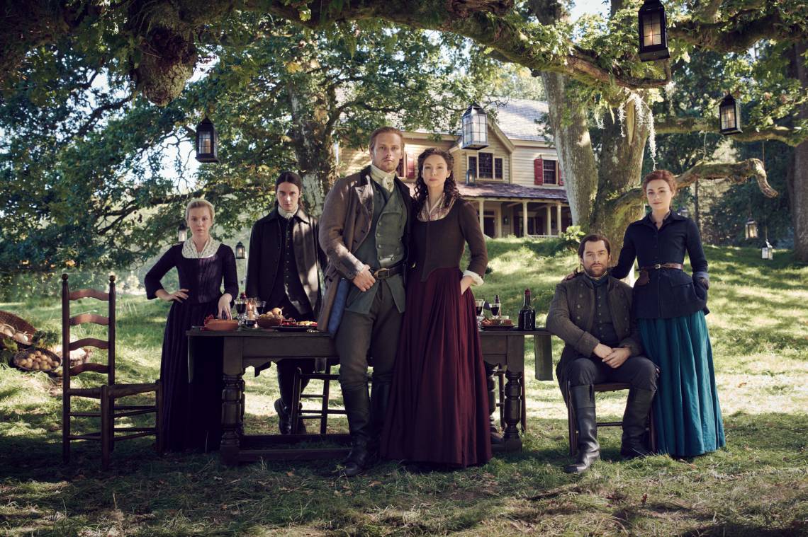 A saga de Outlander é baseada nos livros de Diana Gabaldon (Foto: divulgação)