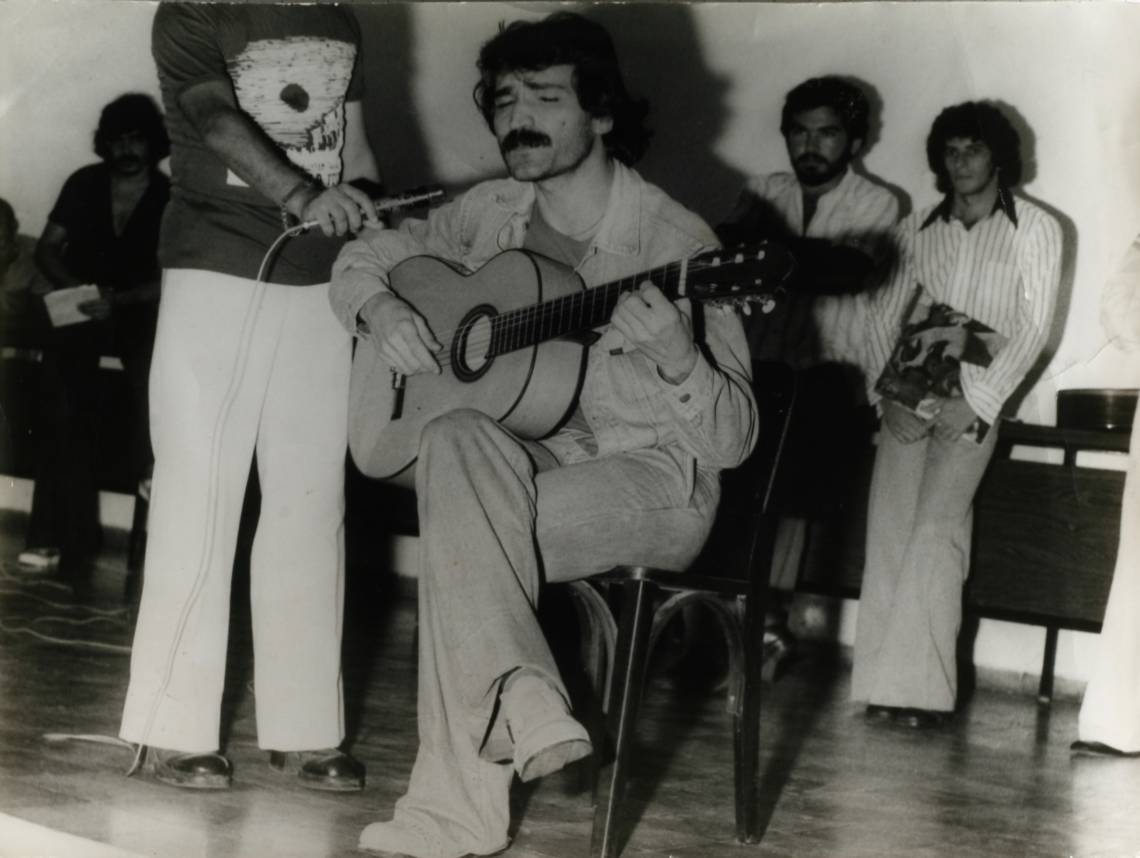 Apresentação do cantor e compositor Belchior, em 21/09/1996(Foto: Divulgação)