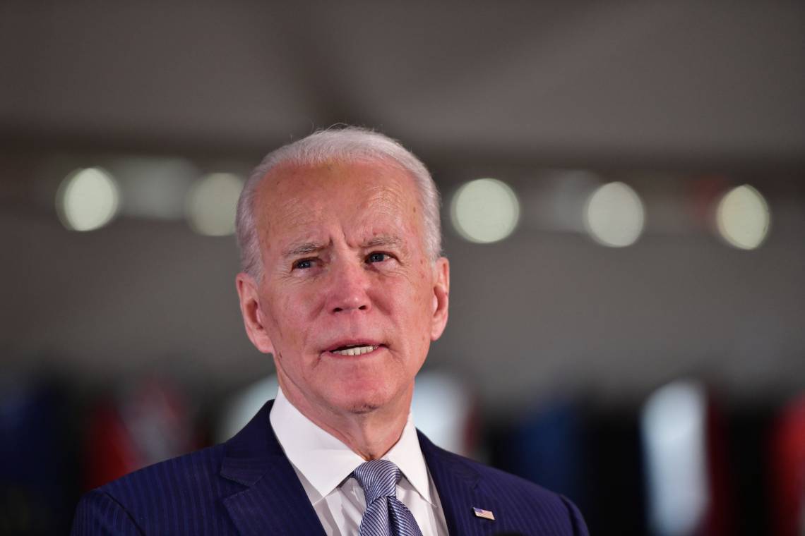 O candidato presidencial democrata e ex-vice-presidente, Joe Biden (Foto: Mark Makela / AFP)(Foto: Mark Makela/AFP)