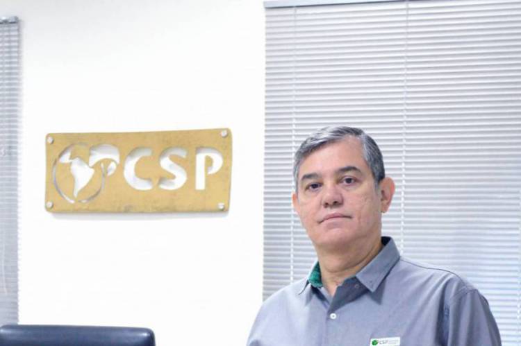 Presidente da CSP, Cláudio Bastos (Foto: Jonatha Ferreira/divulgação)