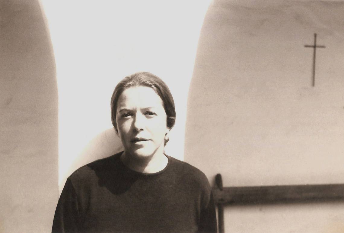 Hilda Hilst durante os anos 1960 (Foto: José Luis Mora Fuentes/Acervo IHH)