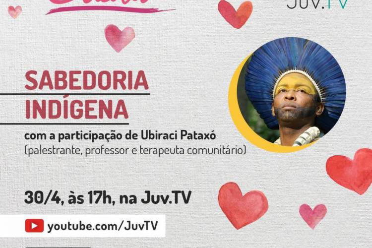 Banner de divulgação da live