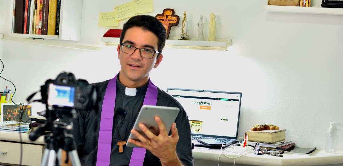Padre Franco Galdino é coordenador da evangelização da Comunidade Católica Shalom