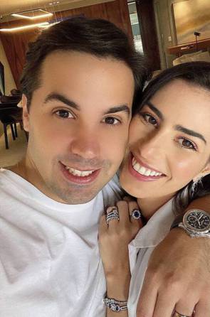 Netinho Bayde e Nicole Pinheiro