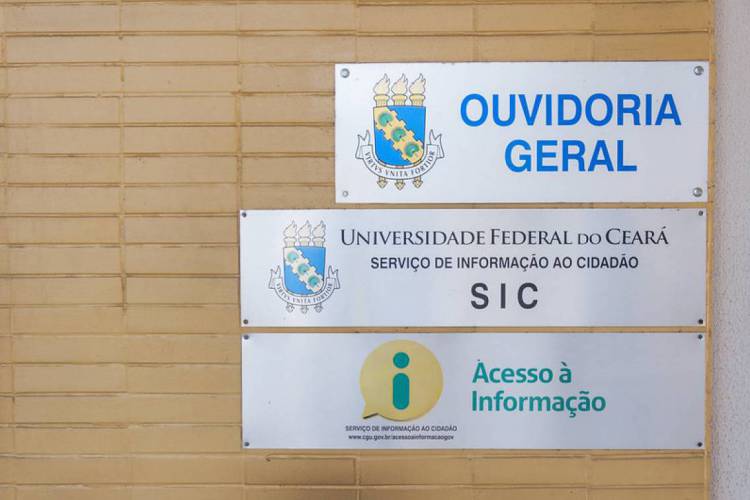Sede da Ouvidoria da Universidade Federal do Ceará - UFC(Foto: Viktor Braga)
