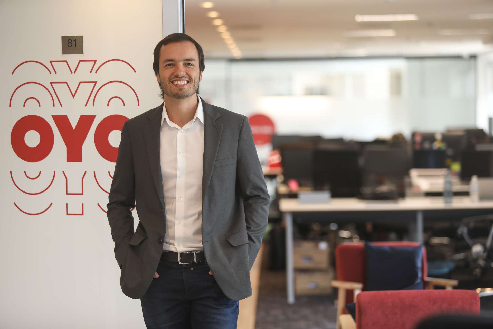 DIRETOR-geral da startup indiana OYO no Brasil, Henrique Weaver (Foto: JOAONETOFOTO / DIVILGAÇÃO)
