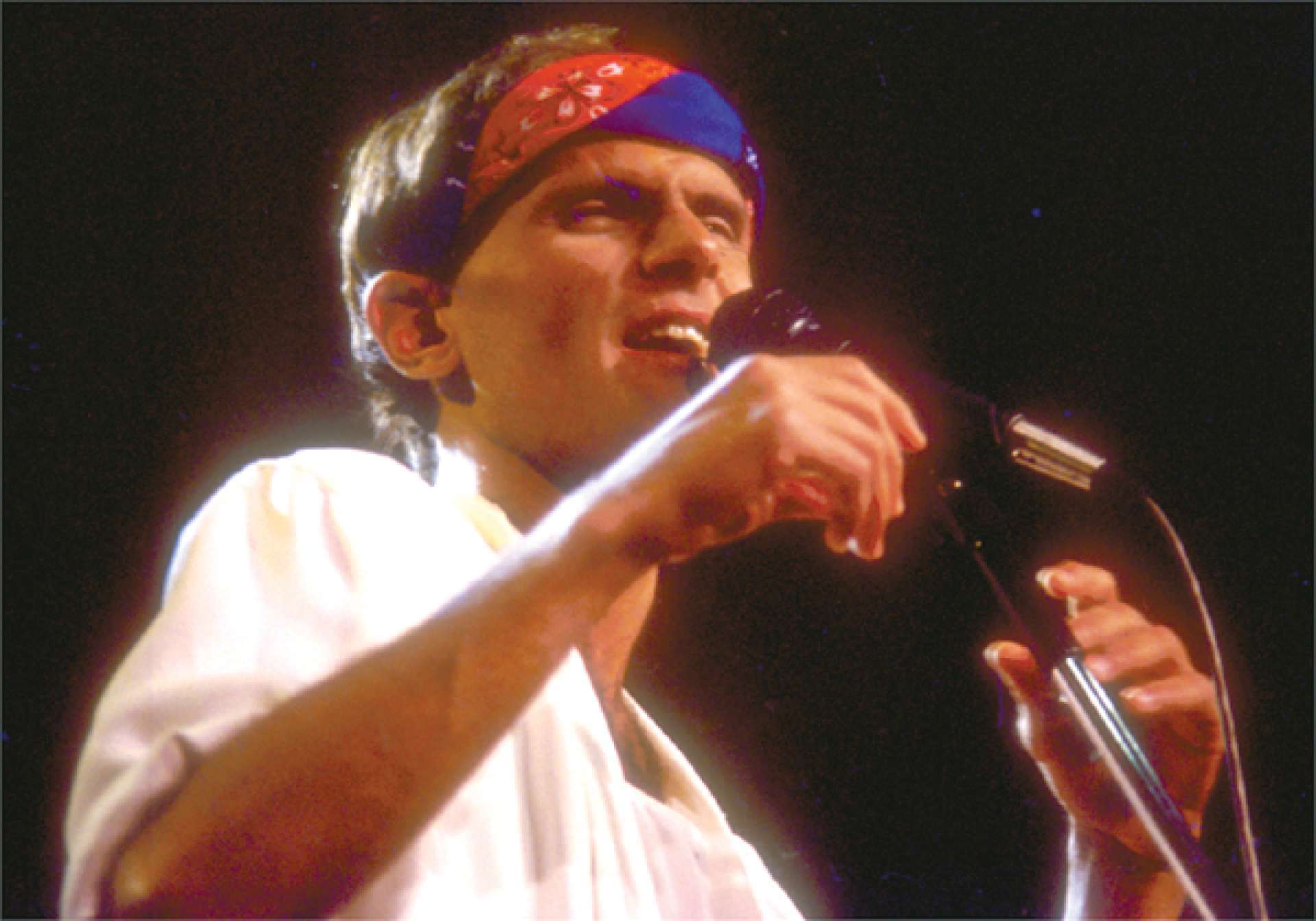 No show O Tempo não Pára, Cazuza expunha as mazelas sociais do Brasil e seu declínio por conta da Aids (Foto: Divulgação)